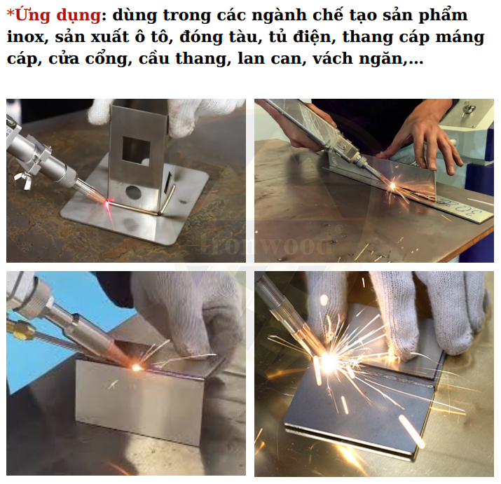 Ứng dụng của máy hàn laser