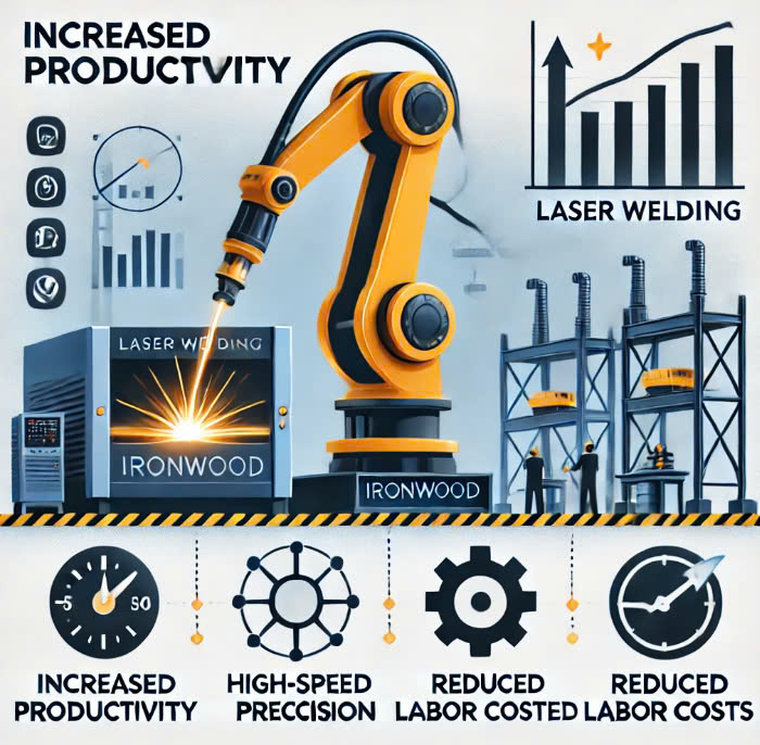 Lợi ích robot hàn laser