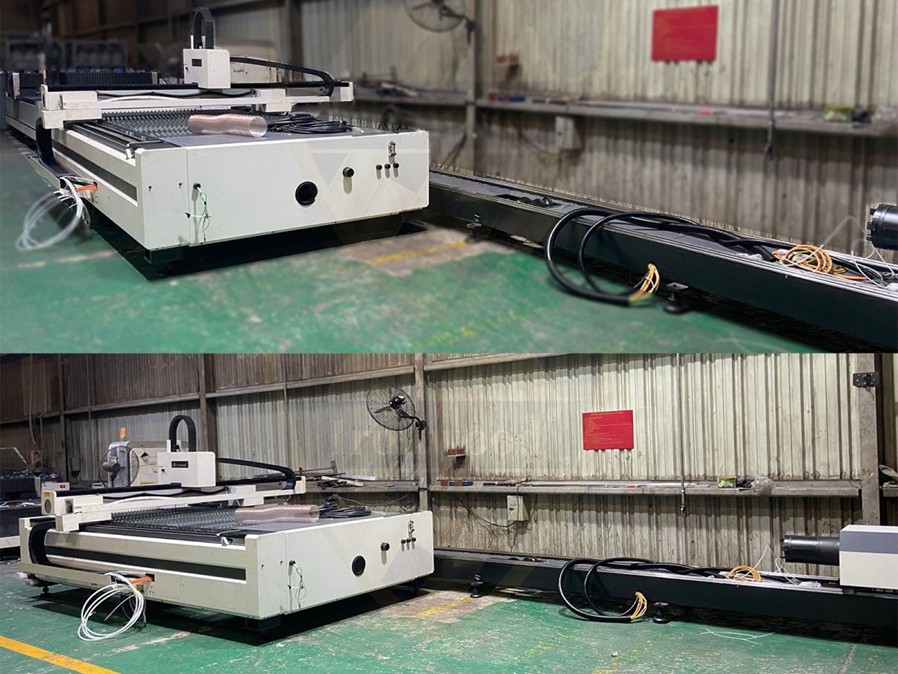 máy cắt tấm laser fiber cnc