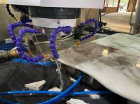 MÁY CẮT VÀ PHAY ĐÁ CNC 2 TRỤC DAO 3000MM 6758