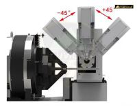 Máy cắt ống laser CNC 5 trục AXIS Model D90 công suất cao 3000w IR-D90Q5A IRONWOOD 6796