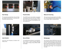 MÁY CHẤN THỦY LỰC CNC 3200MM 250T 5 AISX /5 TRỤC IR-3200/250T IRONWOOD 9828