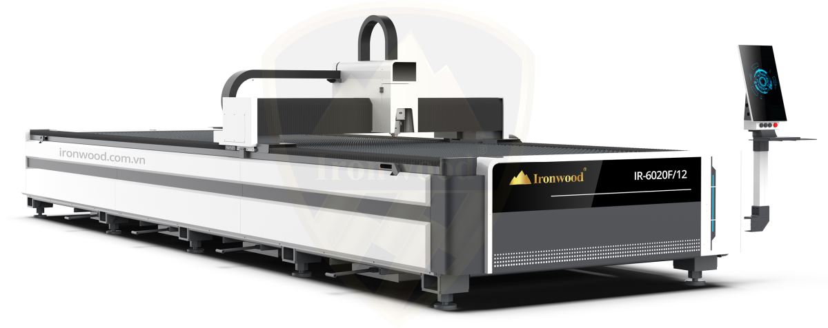 MÁY LASER FIBER CNC CẮT TẤM TẢI NẶNG 6000X2000MM (12kw)