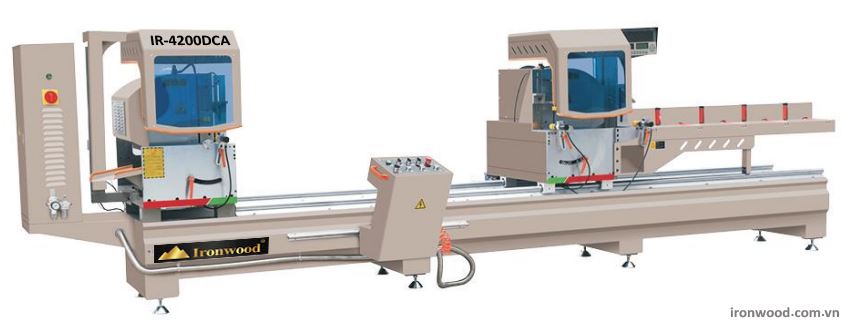 MÁY CẮT GÓC 2 ĐẦU 4200MM