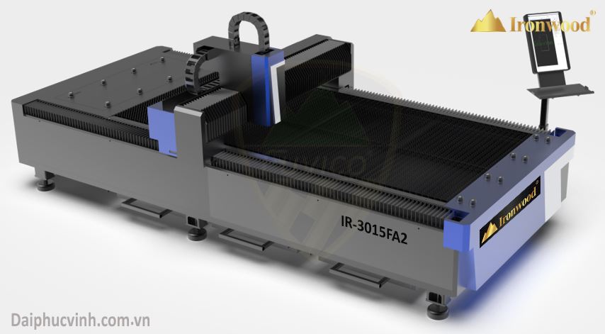 MÁY CNC LASER CẮT TẤM 2KW IR-3015FA2