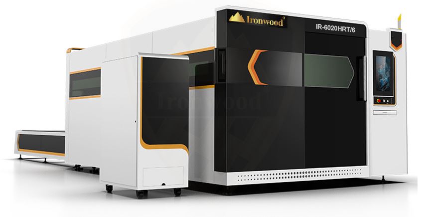 MÁY CẮT LASER CNC  TẢI NẶNG CAO CẤP 2 BÀN FULL OPTIONS CẮT TẤM
