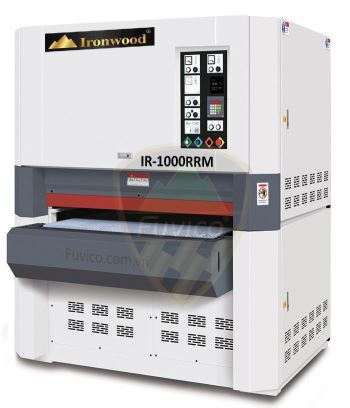 MÁY CHÀ NHÁM KIM LOẠI 2 TRỤC 1000MM