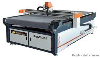 MÁY CNC 2 ĐẦU CẮT DA VẢI PLASTIC ĐA NĂNG IR-1625LR2A