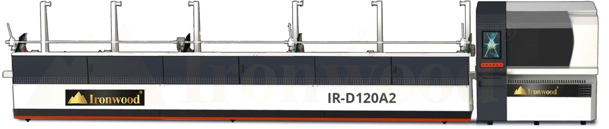 MÁY LASER FIBER CNC CẮT ỐNG HỘP NẠP PHÔI TỰ ĐỘNG (120mm / 2000w)