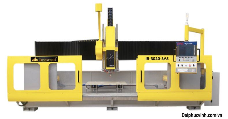 MÁY PHAY CNC 1 ĐẦU THAY DAO TỰ ĐỘNG GIA CÔNG ĐÁ