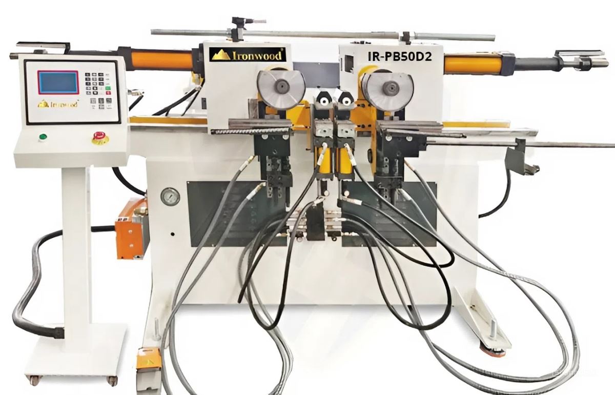 MÁY UỐN ỐNG 2 ĐẦU D50MM IR-PB50D2